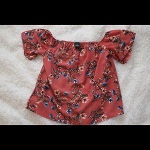 Daytrip off the shoulder top